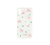Mr.Wonderful - Custodia per cellulare - Compatibile con iPhone XR - Design trasparente con fiamme - Realizzata in poliuretano termoplastico - Regolazione precisa con pulsanti e altoparlanti