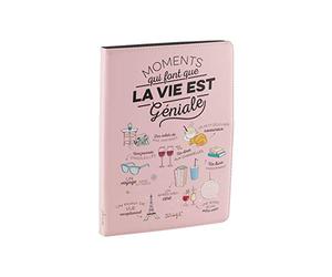 Mr. Wonderful Custodia universale per tablet da 9,7" a 10,1" pollici - Tipo di libro con design Moments, rosa
