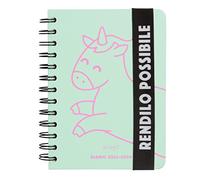 Mr.Wonderful - Diario scolastico Teen piccolo 2023-2024 Settimanale Mint - Rendilo possibile