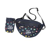 Mr. Wonderful Foldable Bum Bag-Always Choose Adventure, Multi, Unica