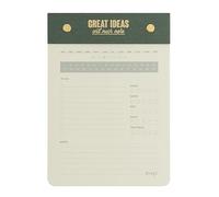 Mr. Wonderful Green notepad Great ideas and much more