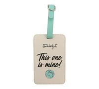 Mr.Wonderful - Identificatore per valigia blu - This one is mine!