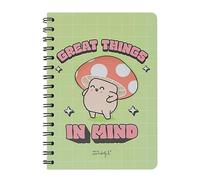 Mr. Wonderful Libreta A5 3D Seta Great things in mind