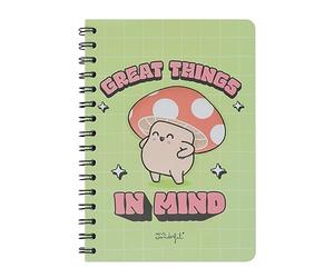 Mr. Wonderful Libreta A5 3D Seta Great things in mind