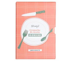 Mr. Wonderful - Libri di ricette - Cronache di ricette ICONICHE - Libro di ricette con 6 divisori, per dividerle per tematiche