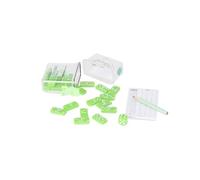 Mr.Wonderful - Mini gioco di domino - Gioco di viaggio - Divertimento ovunque! - Classico gioco del domino, in versione mini - Contiene 28 pezzi + 1 matita + 1 tabella per registrare i punti