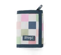 Mr. Wonderful Monedero-Estampado A Cuadros, Portamonete-Stampa a Quadri Unisex, Multicolore, Medium