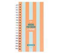 Mr. Wonderful Pianificatore giornaliero arancione - Molto da fare e godere