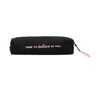 Mr. Wonderful Pink pencil case Time to believe in you