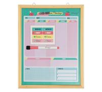 Mr. Wonderful - Planning magnétique semainier mural en tableau blanc - I even rock on Mondays