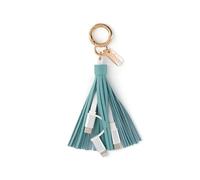 Mr.Wonderful - Portachiavi con cavi per la ricarica del cellulare, per la mamma, regalo per la festa della mamma, con frangia, multicolore, Estandar