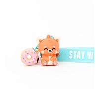 Mr. Wonderful - Portachiavi con ciondolo Panda rosso - Stay wild!