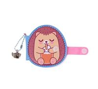 Mr. Wonderful Portachiavi con Mini Quaderno Squishy Riccio - Mini Blocco Note con 160 Pagine Bianche