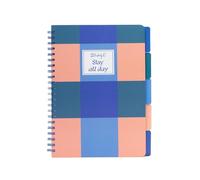 Mr. Wonderful Quaderno A4 con Divisori After Class Slay All Day - 160 Pagine a Quadretti con 5 Linguette