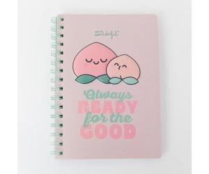 Mr. Wonderful - Quaderno A5 3D Pesca - Always ready for the good