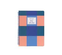 Mr. Wonderful Quaderno A5 After Class Slay All Day - 160 Pagine a Quadretti con Adesivi