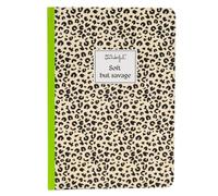 Mr. Wonderful - Quaderno A5 Animal Print a Pois - Soft But Savage - Accessorio di Cartoleria Originale - Idea Regalo