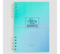 Mr. Wonderful Quaderno A5 blu - Tutto quello che farò