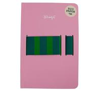 Mr Wonderful - Quaderno A5 con porta cellulare rosa - 120 pagine a righe - Che ci crediate o no, a volte scrivo a mano - Rilegatura rigida