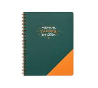 Mr.Wonderful - Quaderno A5 verde - Memo, compiti e idee