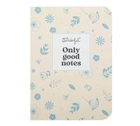 Mr. Wonderful - Quaderno A6 - Only good notes - Quaderno formato A6 con esterno rivestito in velluto a coste