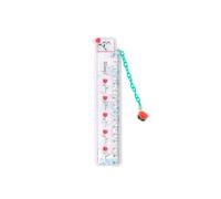 Mr. Wonderful Righello Segnalibro Libro e Rosa - Righello 15 cm con Charm
