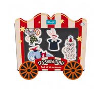 Mr. Wonderful Set 4 Gomme da Cancellare Wonder Circus | Set di 4 gomme da cancellare con forme e design originali ispirati al mondo del circo.