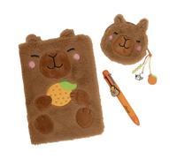 Mr. Wonderful - Set con Quaderno A5 + Portamonete + Penna Cancellabile - Accessorio di Cartoleria Originale - Idea Regalo - Capibara