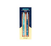 Mr. Wonderful Set di 2 penne con batteria di buon roll