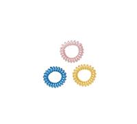 Mr. Wonderful Set di elastici per capelli e spazzola, multicolore, standard