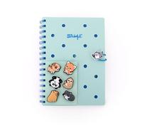 Mr. Wonderful - Set di quaderni A5 con charms - Verde