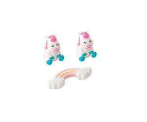 Mr.Wonderful Set erasers - Unicorn