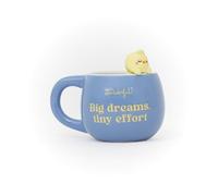 Mr. Wonderful Tazza 3D Lazy Pulcino - Big Dreams, Tiny Effort - Tazza in Dolomite 350 ml
