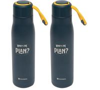 Mr.Wonderful - Thermal bottle - What’s the plan? x x (Confezione da 2)
