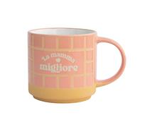 Mr. Wonderful WOA2312571ITZ0 Tazza-La Mamma Migliore, Ceramic