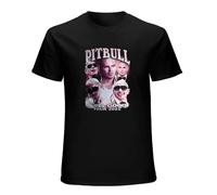 Mr. Worldwide Thin Cotton Casual Men T-Shirt 2022 Fashion Print Hip Hop Tee Unisex Tee Black M