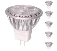 MR11 LED Bulbs Cool White GU4 Spot Light Bulb 6 Pack,12V 3W 6000K MR11 LED Bulb 2Pin 35W Halogen Equivalent 250Lm 30° Beam Angle Lamp,Not-Dimmable Bulb for Landscape Recessed and Track Lighting