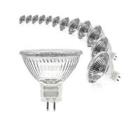 Mr16 Spot Light Bulb 12v 20w Bulb Gu5.3 Bulb Dimmable 2 Pin Halogen Bulbs Warm White 2700k Pack of 12 (mr16-20w-12p) [xh]