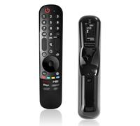 MR21GA - Telecomando di ricambio per LG Smart TV, universale Magic Remote per MR24GA MR23GA MR22GN MR21GA, telecomando compatibile con LG TV UHD OLED QNED UHD serie LCD, senza lancette e controllo