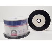 Mr226 - 50 X Mediarange Cd-R Vinile Printable, Nero Dye Bedruckbar 52x Grezzo