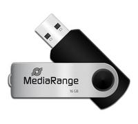 MediaRange MR910 Swivel USB Pen Drive, 16 GB, USB 2.0