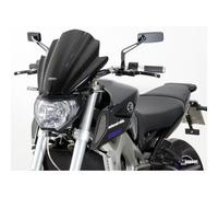 MRA Parabrezza Racing nero, con ABE