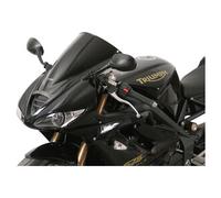 MRA Parabrezza Racing nero, con ABE
