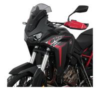 MRA Parabrezza Sport., Grigio Fumo con kit di fissaggio e ABE