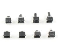 MRANADLDF 50 pz Micro Interruttore 4.5 * 4.5 Momentaneo SMT SMD Tattile Tatto Pulsante 4 Pin 4.5x4.5x3.8/4.3/4.5/4.8/5/6/7/8mm 3.8mm 4.3mm 4.5mm(4.5x4.5x6mm)