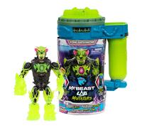 MRBEAST LAB Hyper Fusion Mutators, Esegue un esperimento, Aggiunge Liquido, Premere il lettore di impronte digitali, scopri l'Atomic Earth Panther, + di 20 Punti di articolazione, 3 da Collezionare
