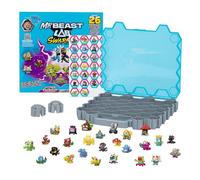 MRBEAST LAB MrBeast Hive Collector Pack Contiene Oltre 70 Micro Bestie, con 26 Micro Bestie tra Cui 2 esclusivi sciami fosforescenti, 26 Adesivi e 2 Tappi Fusion per Continuare a Costruire Il Tuo