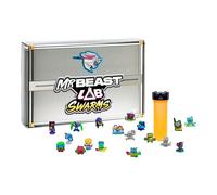 MRBEAST LAB Swarms Atomic Series Esclusivo Cash Case Bulk Pack, Esperimento aggiungendo acqua, agitando la provetta e rivelare 2 dei 18, MrBeast Sciami a tema Sciami da collezione Micro Bestie