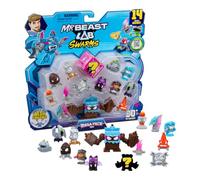 MrBeast Lab Swarms Mega-Tech Series 14 Pack, Feastaboom | Include 13 Micro Beasts e 1 Mega Swarm; agganciare fino a 4 Micro Beasts sul telaio MEGA per action figure