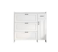 MRBVAOXVD Bancs De Stockage, Armoire De Stockage De Chaussures Étroites Blanches, Électeur De Chaussures Ultra-Mince De Capacité À L'Entrée De la Maison, Armoire De Stockage Moderne Multifonctionnel E